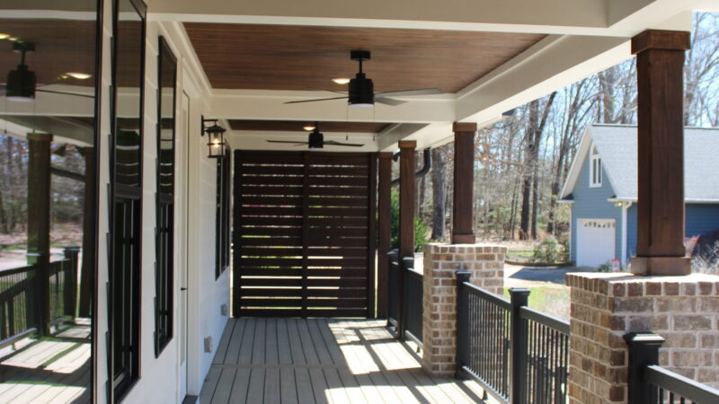 Rear Porch